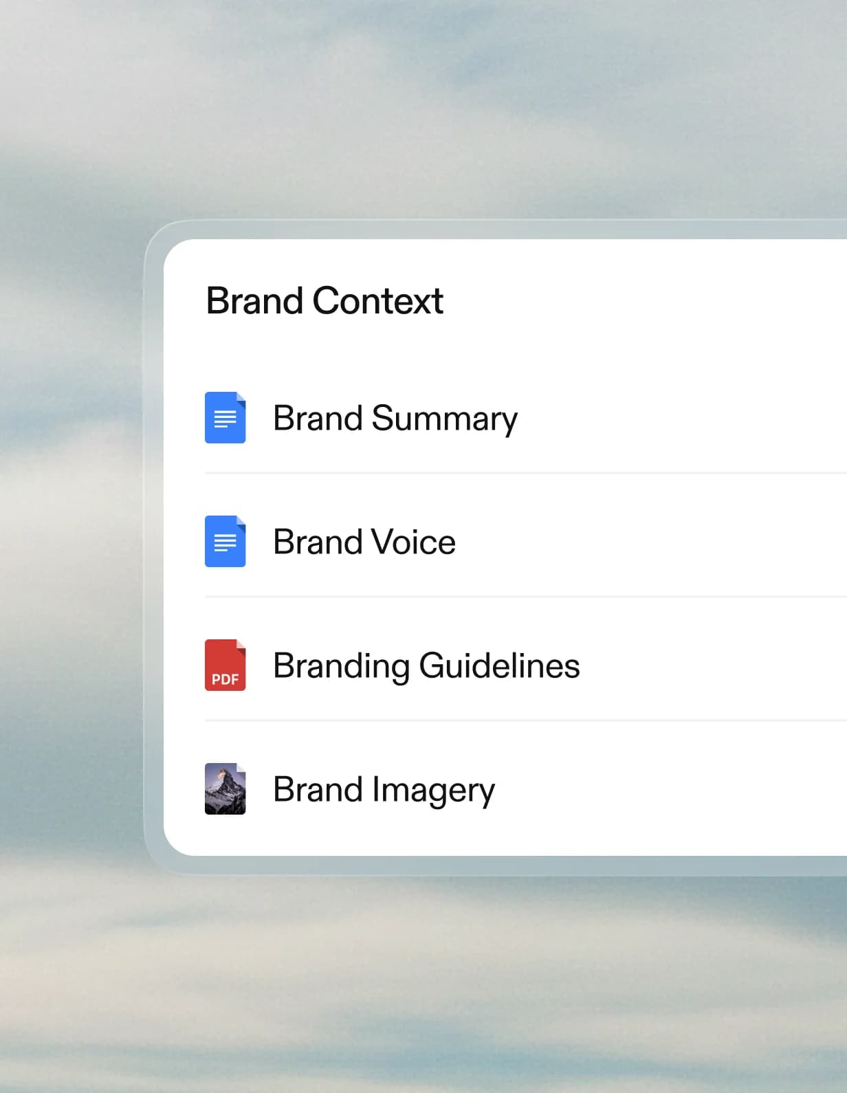 Brand intelligence